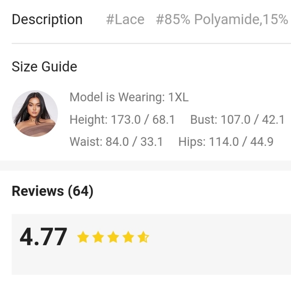 ⚡2/$20⚡1XL Plus Zipper Front Shapewear Shorts - SHEIN - Picture 7 of 7